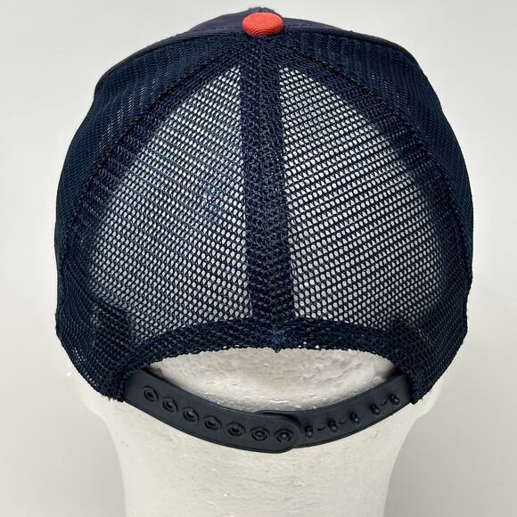 Vintage Minnesota Twins Youth Trucker Hat Baseball Cap Blue Mesh Snapback Kids - Picture 3 of 11